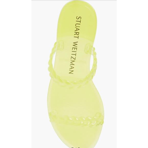 Stuart Weitzman Braida Sawyer jelly sandal women's size 7 - Picture 5 of 5